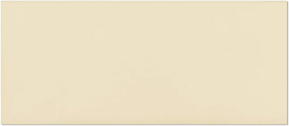 EnDoc #9 Colored Envelopes - 80 Pack - Cream Pastel Color 3 7/8 x 8 7/8 envelope, Letter Size, For Home, Offices, Holiday, Invoices and Mailings