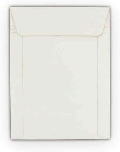 10 EcoSwift 12.75 x 15 Rigid Photo Mailers Keep Flats White Cardboard Self Seal Envelopes 12.75x15