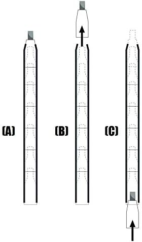 Swanson Tool Co CP216 AlwaysSharp Refillable Mechanical Carpenter Pencil, Two Pack, with 8 More Replacement Black Graphite Tips