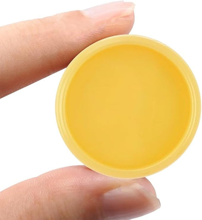 100PCS Discbound Notebook Accessories Expansion Planner Discs Binder Rings Loose-Leaf Plastic Book Binding Disc(Yellow,0.9"/24 mm)