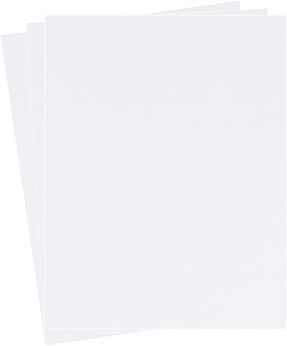 30 sheets Cardstock Paper 8 1/2 x 11 Inches for Crafts and Invitations (White)