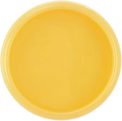 100PCS Discbound Notebook Accessories Expansion Planner Discs Binder Rings Loose-Leaf Plastic Book Binding Disc(Yellow,0.9"/24 mm)