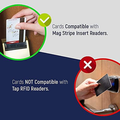 Hotel & Motel Magnetic Stripe Key Cards (500 w/envelopes)