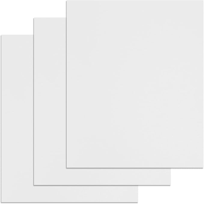 Binditek 25 Pack 12 Mil Sand-Textured Polycover - Plastic Binding Cover for Business Reports and Proposals - Lightly Textured Sand Finish - Square Corners, Un-Punched, White Color, Office Supplies