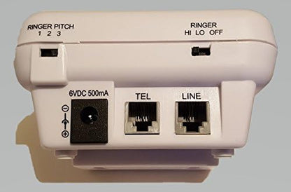 Assistive Technology Services No Busy Phone Line Adapter - Loud Ringer Flasher