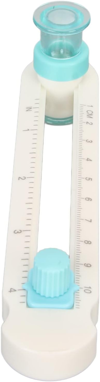 TOPINCN Portable Circle Cutter Circle Cutter Adjustable Paper Cutting Knife Trimmer Rotary Portable Round Model for Paper Crafts Fabric