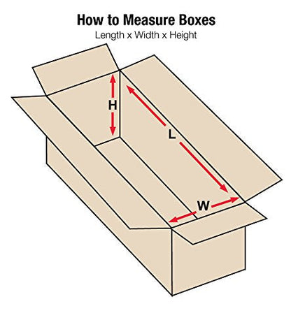 AVIDITI 22x6x6 Long Corrugated Boxes, Long, 22L x 6W x 6H, Pack of 100 | Shipping, Packaging, Moving, Storage Box for Home or Business, Strong Wholesale Bulk Boxes