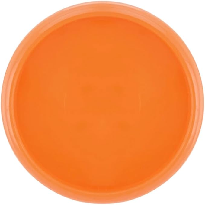 100PCS Discbound Notebook Accessories Expansion Planner Discs Binder Rings Loose-Leaf Plastic Book Binding Disc(Orange,1.1"/28 mm)