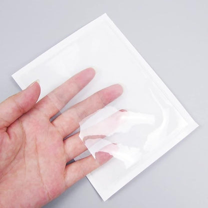 Adhesive Clear Pockets,Self Adhesive Clear Label Pockets Adhesive Card Folder Plastic Pockets Holders Sleeves for Index Cards Planners Cabinet Shelves Photo Cd,10Pieces(100x55mm)