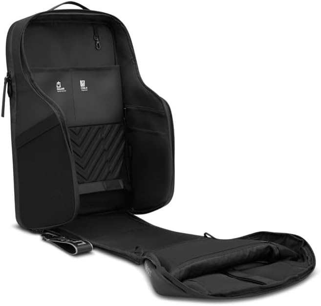 Lenovo Legion Gaming Backpack GB700 for Computers Up to 16 -Inch – 20L Capacity Ultimate Gamers Bag with Damage Protection, Anti-Theft Lock, & Organized Compartments for Gamers (Black)