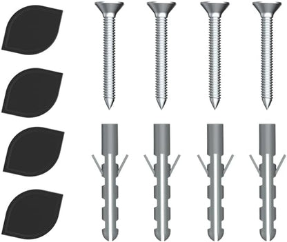 VIZ-PRO Notice Board Felt Blue, 48 X 24 Inches, 3 Pack, Silver Aluminium Frame