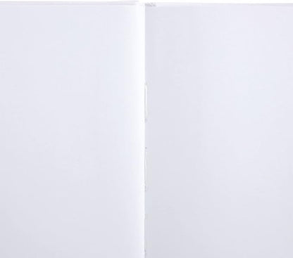 3 Pack 7x10 inch White Blank Hardcover Books for Kids to Write Stories, Unlined Scrapbook and Journal - 18 Sheets/36 Pages Each