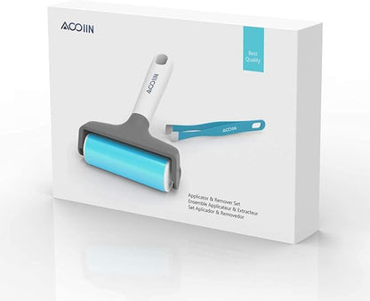 AOOIIN Rubber Brayer Roller & Mat Tweezers Remover Tool Set Craft Stamping Brayers for Cricut/Silhouette/Brother and Printmaking