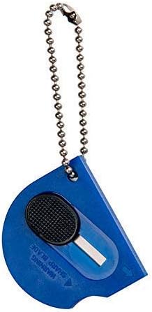 6 pack Mini Portable Utility Office Keychain with auto Retractable Blade Pocket Knives Letter Opener Small Box Cutter (MIX COLOUR 6PCS)