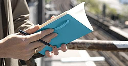 LEUCHTTURM1917 - Notebook Softcover Paperback B6+ - 123 Numbered Pages for Writing and Journaling (Ruled, Powder)