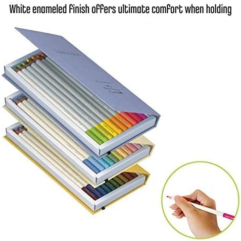 Tombow 51527 Irojiten Colored Pencil Dictionary Set, Seascape, Set of 30. Beautifully Crafted Wax-Based Colored Pencils with Enamel Finish
