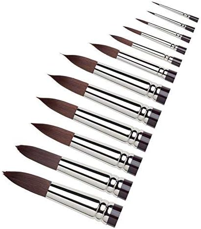 Winsor & Newton Galeria Round Long Handle Brush, Size 2