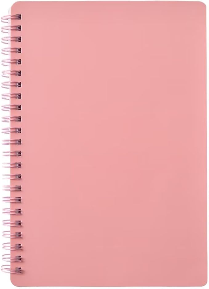 Ymomode Spiral Notebook - Lined Journal Notebooks, 8.3'' x 6'', Classic Notebook with Thick Paper