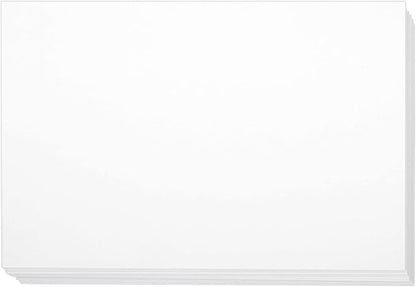 200 Pack White 300 GSM / 110 lb Thick Cardstock Paper - Blank Heavyweight Wedding Invitation Cards for Printing, Flashcards, Postcards - 4x6 inch