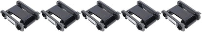 5 Pack - Evolis RCT023NAA Black Monochrome Color Ribbon - K - 2000 Prints