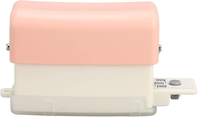 6 Hole Paper Puncher, Loose Binders & Binding Systems Binding Machines Leaf Paper Puncher for A4 A5 B5 Notebook Scrapbook, 2 Sheets Capacity, Hole Diameter: 5.5mm ()