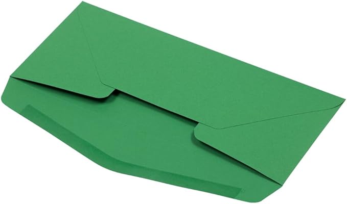 JAM PAPER #10 Business Colored Envelopes - 4 1/8 x 9 1/2 - Green Recycled - Bulk 250/Box
