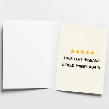 Valentine Day Gifts & Card | Anniversary Card | Anniversary Card to Husband | Funny Anniversary Card & Gifts for, Men, Husband, and Him | Happy Anniversary Decorations