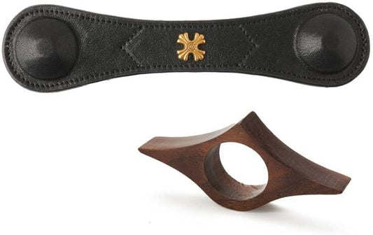 Book Weight Page Holder Wooden Thumb Book Open Holder Weighted Bookmark Corner Reading Book Accessories Gift for Writer Reader (Black Weight Page Holder+Thumb Page Holder Coffee)