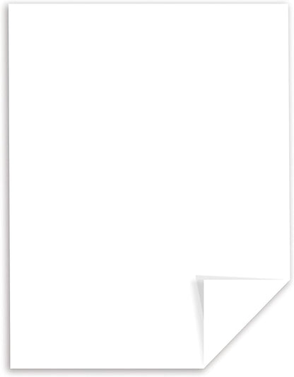 Neenah Exact Vellum Bristol Cardstock, 8.5" x 11", 67 lb/147 GSM, Blue, 250 Sheets (Pack of 1) (81328)