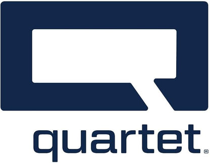 Quartet Bulletin Bar Strip, Cork Board, 18" x 1", Classroom, Office, Cubicle, Aluminum Frame (2003), Beige
