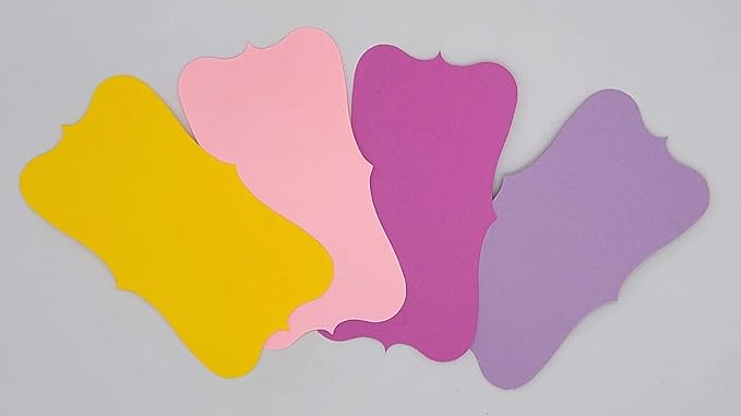 PPAPPAPPIYO Color Blank index cards Business Cards (110) Paper 3.5 in x 2 in - Blank