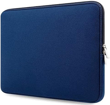15.6 Inch Laptop Sleeve Computer Case Bag Cover Compatible for All 15-15.6 inch Laptop Apple 15.4" MacBook Pro or with Retina 2015 and Before Microsoft Surface Book 2 Hp Dell etc (Blue)