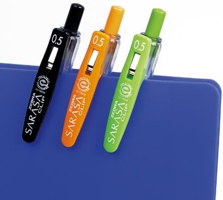 Zebra Sarasa Clip 1.0mm Black P-JJE15-BK5 (5-Pen-Pack)