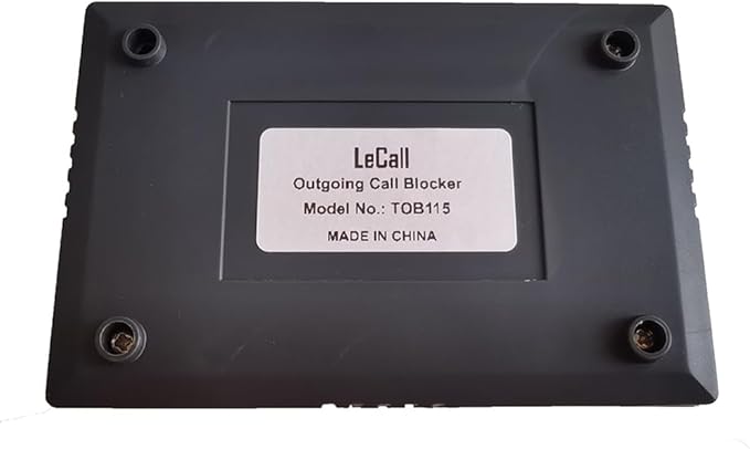 Outgoing Call Blocker/Outbound Call Blocker/Toll Restrictor/Phone Call Interceptor Programmable, Block 411 Calls TOB115