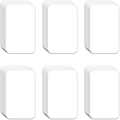 Dry Erase Magnetic Label White Colored 3 x 5 inch
