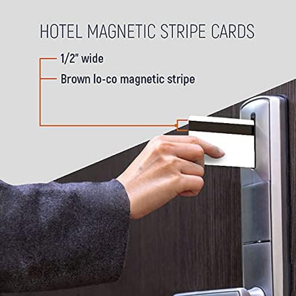 Hotel & Motel Magnetic Stripe Key Cards (500 w/envelopes)