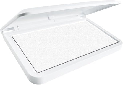 COLOP Make Series, Ink Stamp Pads, with Non-Toxic Premium Ink, Water-Based Acid-Free (Frozen White, Make 3-3-1/2" x 6-1/4")