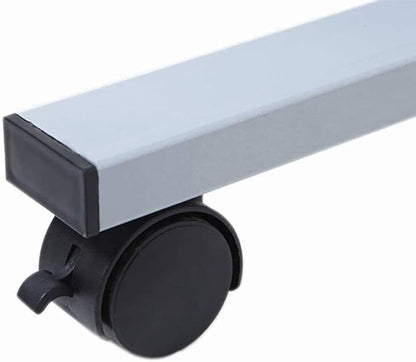 VIZ-PRO Double-Sided Magnetic Mobile Whiteboard,60 x 48 Inches Aluminum Frame & Stand