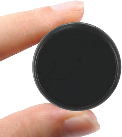 100PCS Discbound Notebook Accessories Expansion Planner Discs Binder Rings Loose-Leaf Plastic Book Binding Disc(Black,1.25"(32 mm)