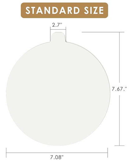 TINDTOP 40 Pack 7.1” Replacement Glue Boards, Indoor Refill Sticky Cards Compatible with Most Models Dome Replacement Glue Boards