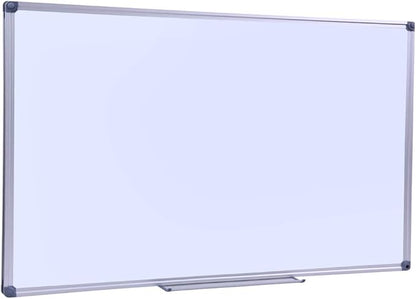 Premium 72"x 48" Multipurpose Magnetic Dry Erase Board with Aluminum Frame | Versatile Wall-Mounted Whiteboard with Pen Tray for Enhanced Office and Classroom Presentations