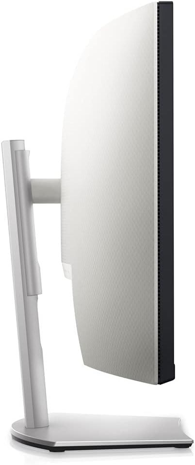 Dell S3422DW Curved Monitor - 34-inch WQHD (3440 x 1440) Display, 1800R Curved Screen, Built-in Dual 5W Speakers, 4ms Grey-to-Grey Response Time, 16.7 Million Colors - Silver