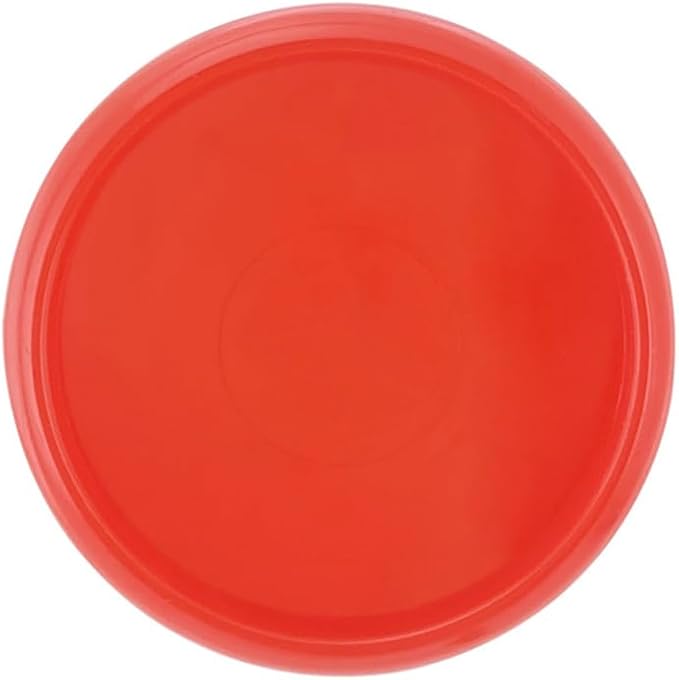 100PCS Discbound Notebook Accessories Expansion Planner Discs Binder Rings Loose-Leaf Plastic Book Binding Disc(Red,1.1"/28 mm)