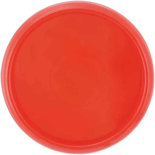 100PCS Discbound Notebook Accessories Expansion Planner Discs Binder Rings Loose-Leaf Plastic Book Binding Disc(Red,1.1"/28 mm)