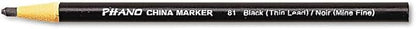 Dixon China Marker, Black, Dozen (00081)