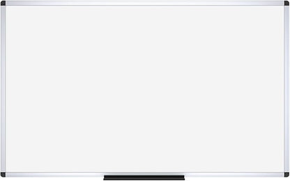 VIZ-PRO Dry Erase Board/Magnetic Whiteboard, 96 X 40 Inches, Silver Aluminum Frame