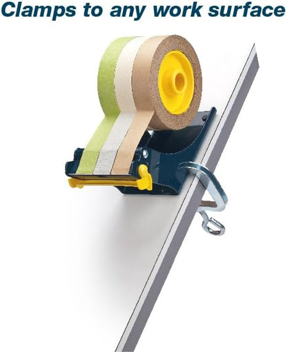 Excell Extra Wide Bench Tape Dispenser (ET-81): 3 in. width (Blue)