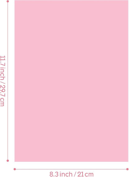 M&G 100 Sheets Colored Copy Printing Paper Assorted Colors, 8.3 X 11.7 in Construction Paper for Card Making Scrapbooking Kids School Office DIY Craft