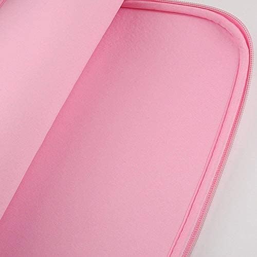 11-11.6 Inch Laptop Sleeve Case Soft Zipper Cover Carrying Bag Compatible 11.6" MacBook Air for Notebook Tablet Ultrabook Chromebook of Dell HP ThinkPad Lenovo Asus Acer Samsung(Pink)