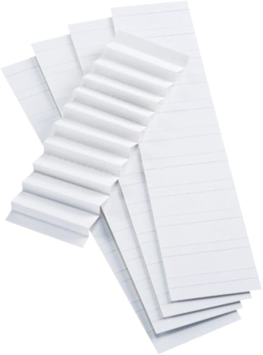 Pendaflex Blank Inserts for 1/5 Cut Hanging File Folders, 2 in, White, 100/Pack (242)